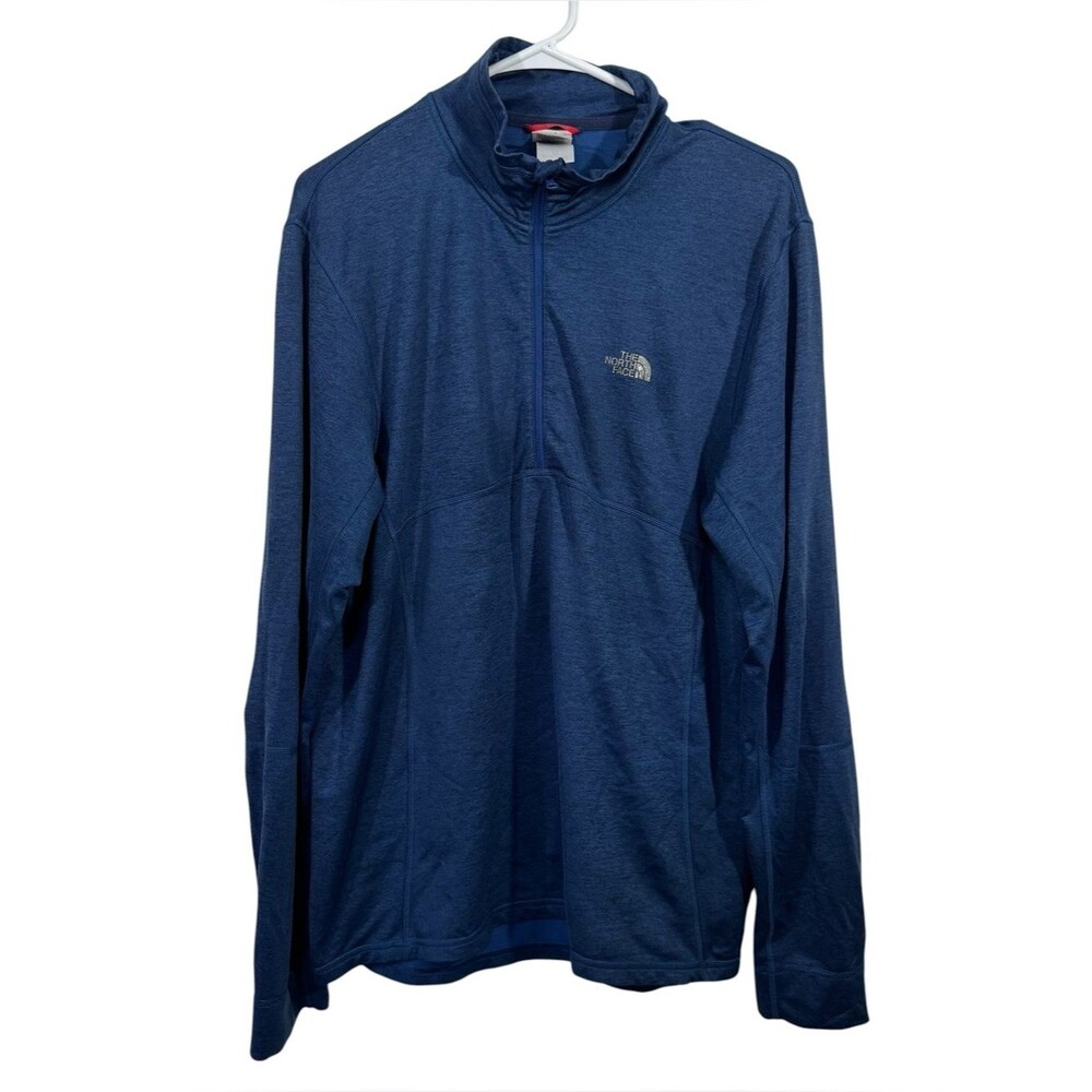 The North Face Navy Canyonlands 1/2 Zip Pullover Athletic Outdoor Sweatshirt